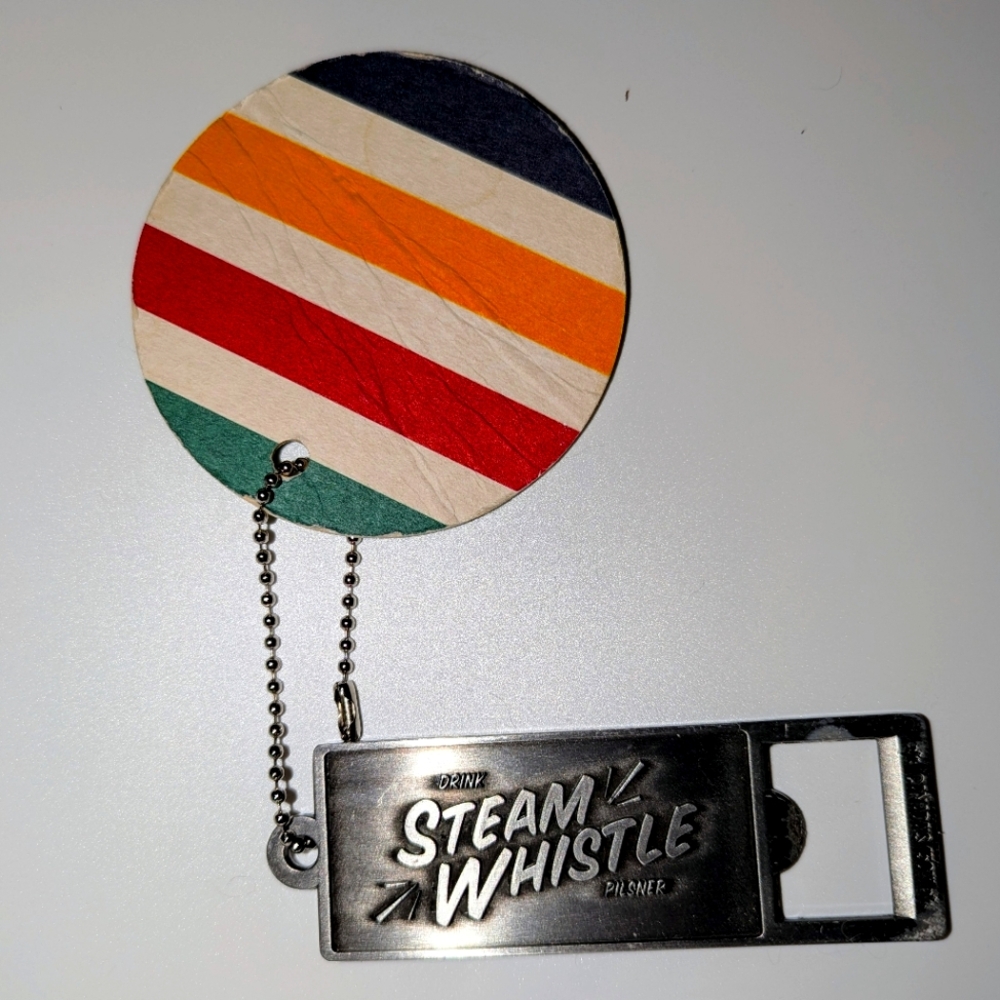 Steam Whistle Silver Bottle Opener